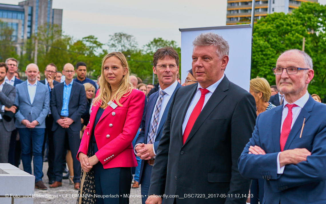 11. Mai 2017 - Grundsteinlegung für die LOGE und dem Kulturquadrat in Neuperlach